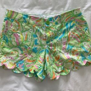 Lilly Pulitzer buttercup shorts